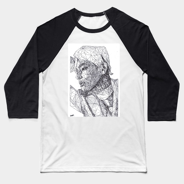 BTS - Taehyung Triangulation (BST) Baseball T-Shirt by GemmaSrijan